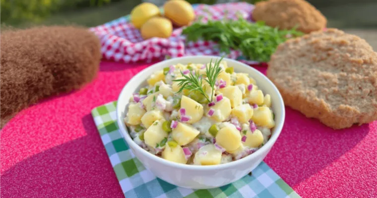 The Ultimate Dill Pickle Potato Salad Recipe
