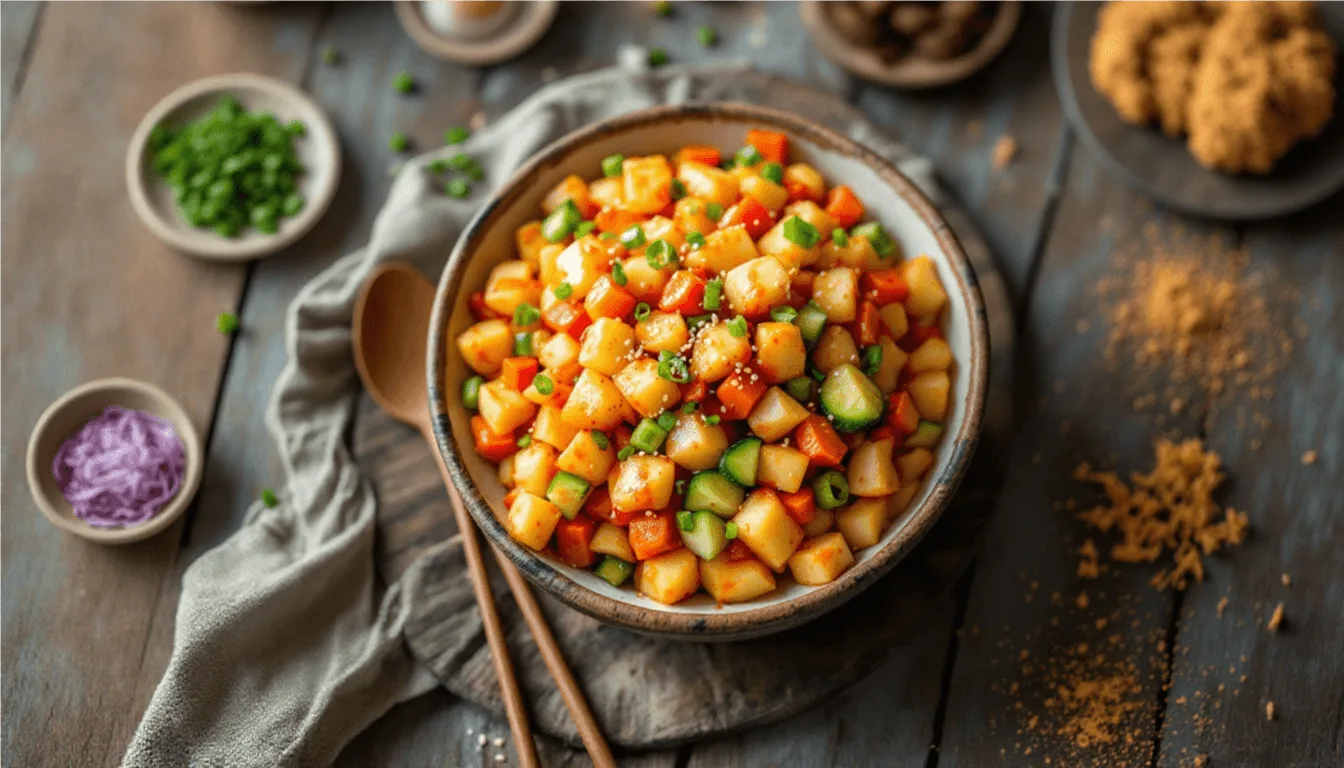 Korean BBQ Potato Salad: A Creamy, Smoky Twist on a Classic