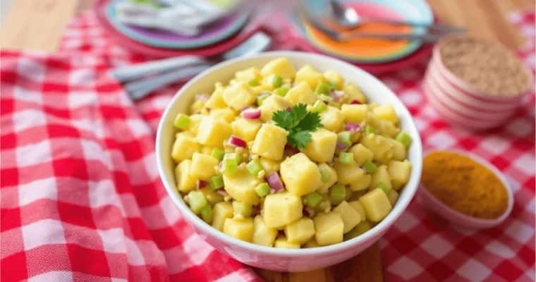 The Perfect Side Dish, Tangy Mustard Potato Salad