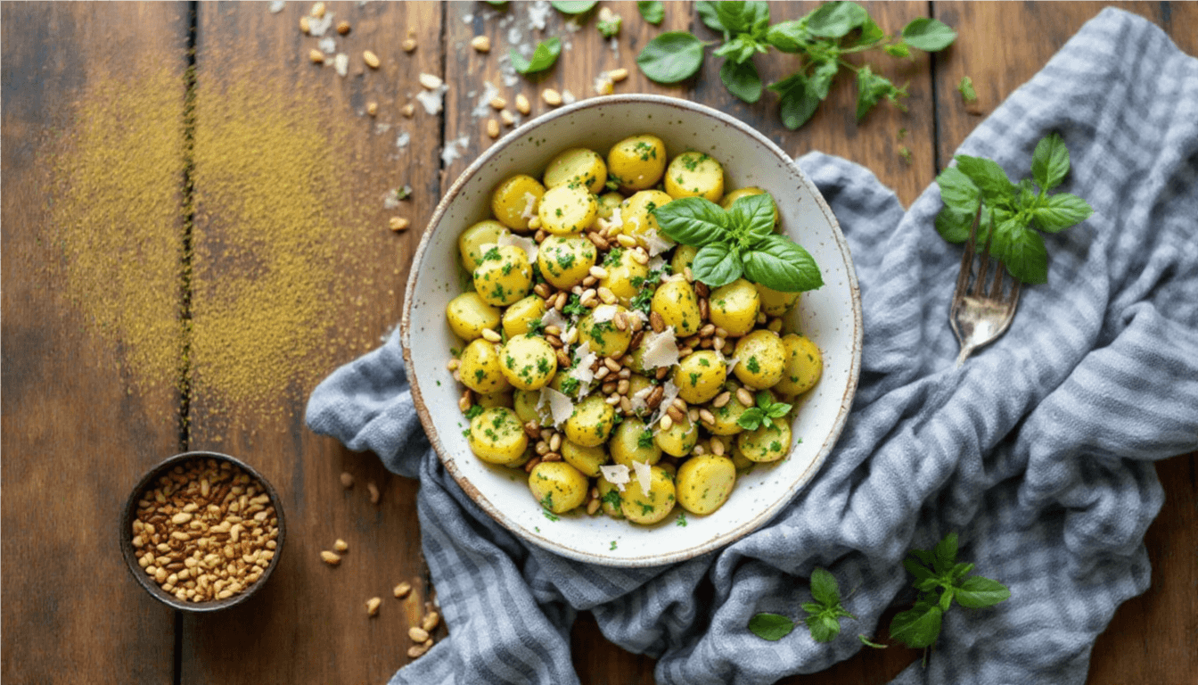 Creamy Pesto Potato Salad: A Fresh Twist on a Classic