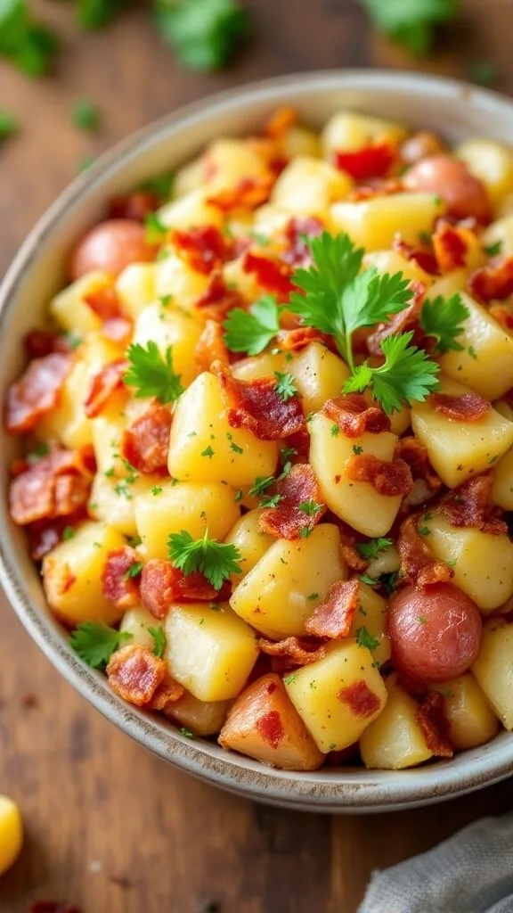 The Best Warm German Potato Salad Recipe