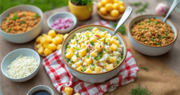 Delicious and Creamy Potato Salad