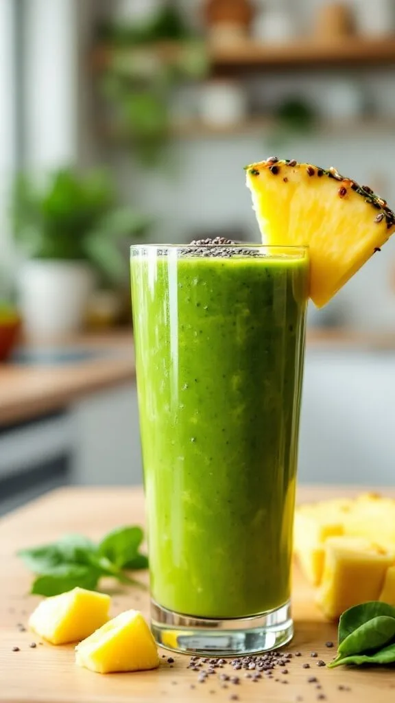 The Ultimate Tropical Green Smoothie