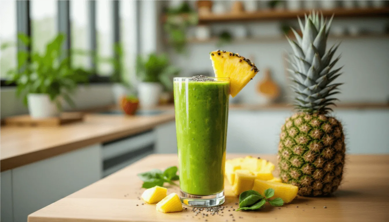 Tropical Island Green Smoothie