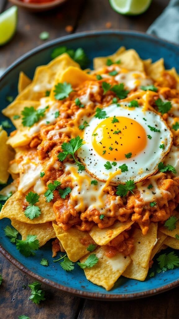 Unique Fusion - Butter Chicken Chilaquiles
