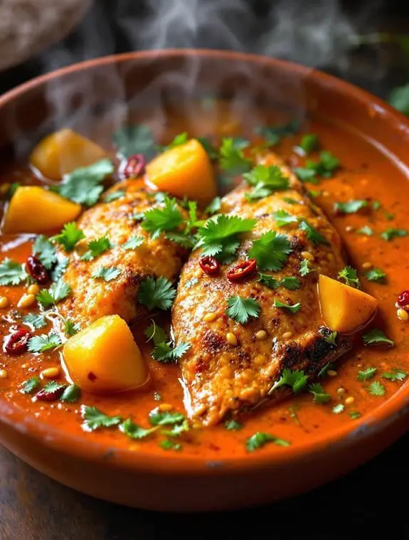 aromatic assamese fish curry