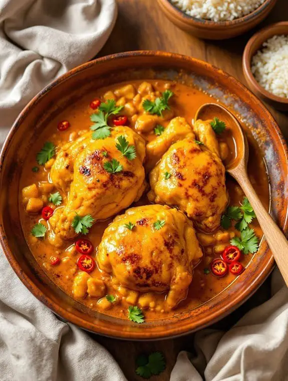 aromatic burmese curry chicken