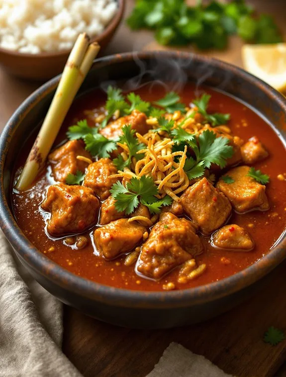 aromatic burmese pork curry