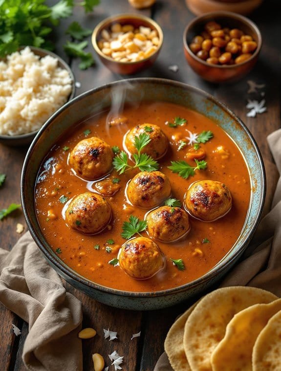 aromatic indian kofta curry