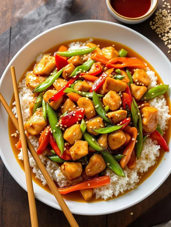 Sizzling Asian-Style Chicken Stir-Fry Recipe