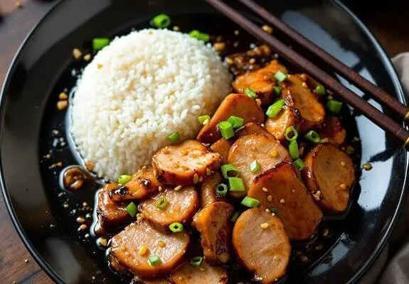 Chinese Garlic Pork Recipe – Restaurant Style