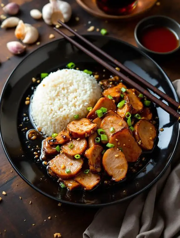 Chinese Garlic Pork Recipe – Restaurant Style