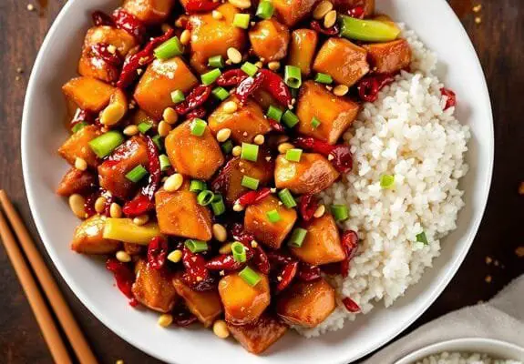 authentic spicy kung pao