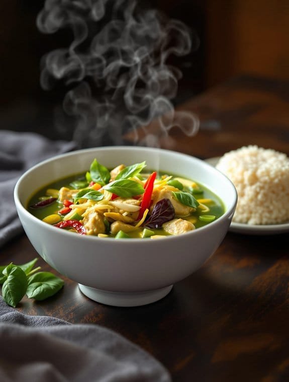 authentic thai green curry