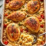 baked chicken and rice casserole