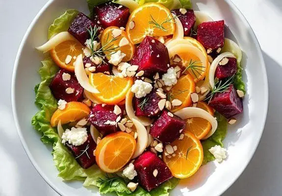 Mediterranean Beet & Orange Salad Recipe