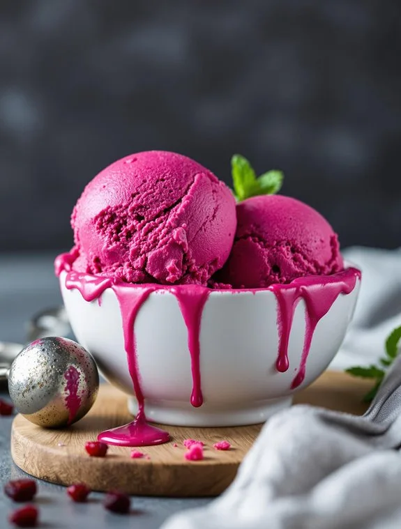 beet ice cream preparation guide