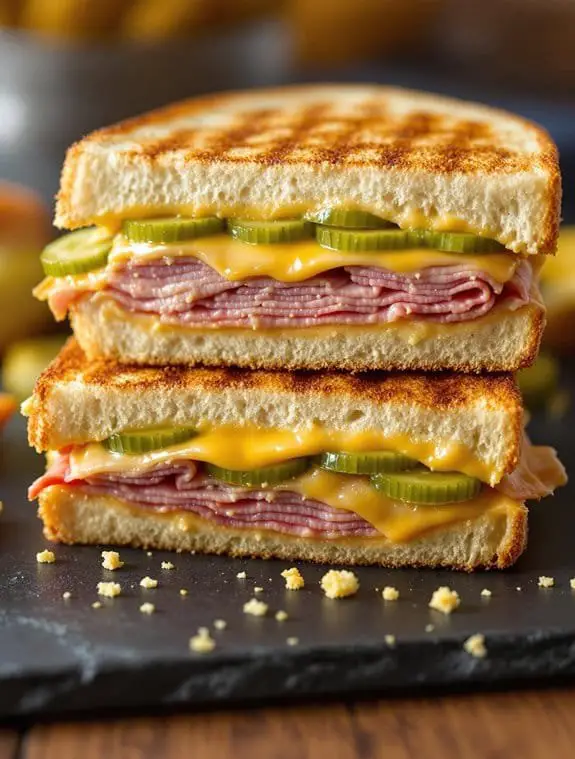 building a cuban sandwich