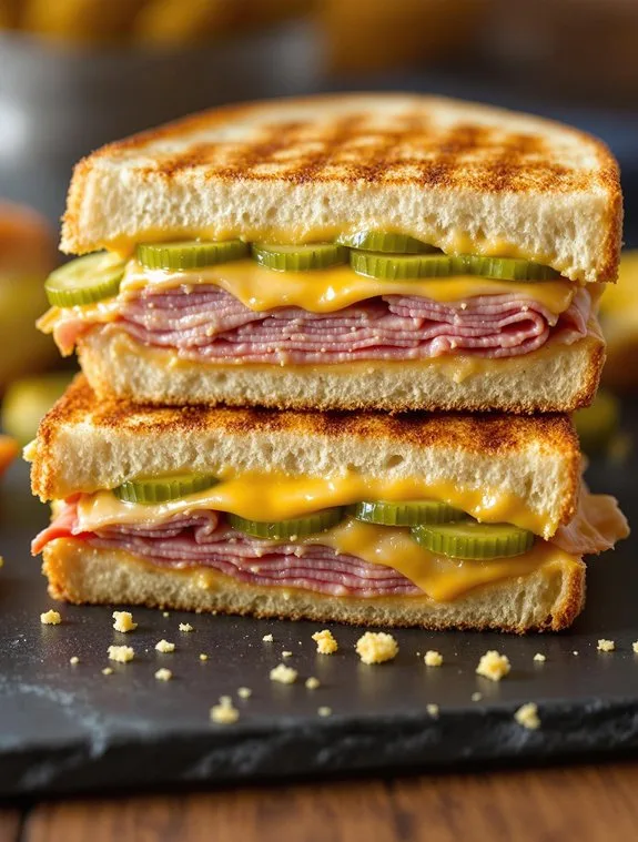 building a cuban sandwich