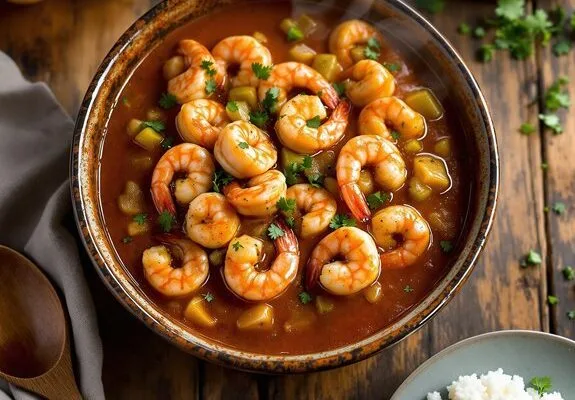 cajun shrimp touff e recipe