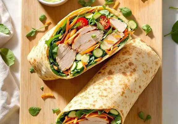 California Turkey Wrap Recipe With Creamy Avocado
