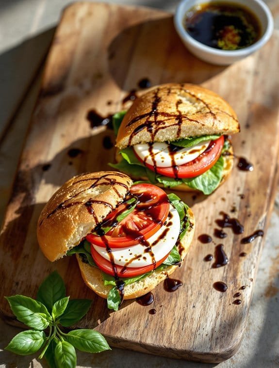 Fresh & Simple Italian Caprese Sandwich Recipe
