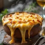 caramelized onions in broth