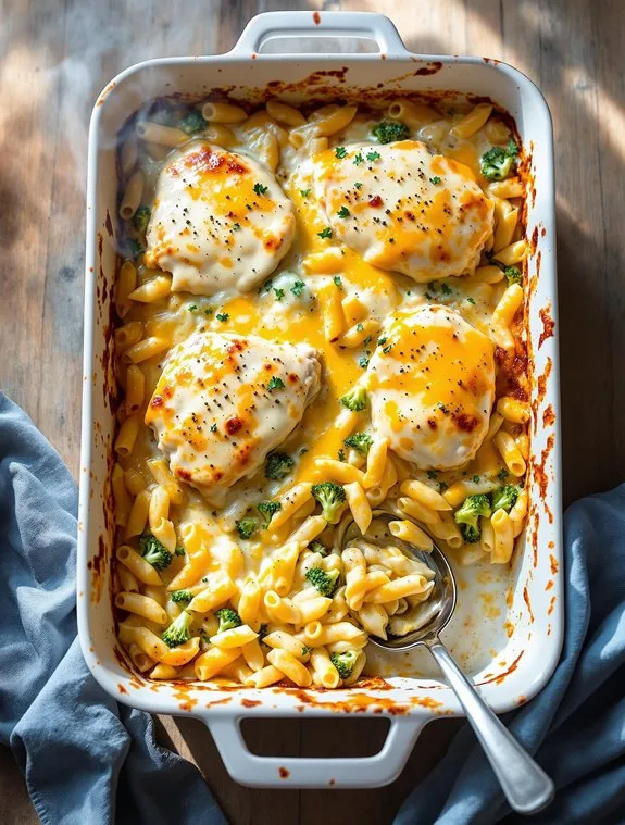 Cheesy Chicken Alfredo Bake Recipe