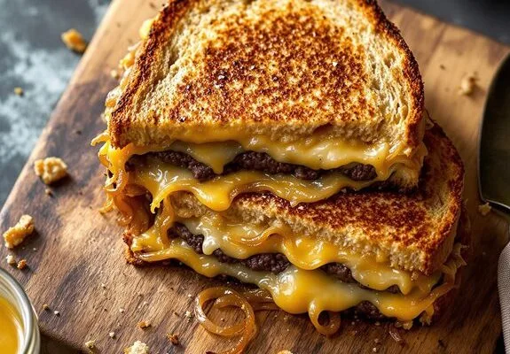 Classic Grilled Patty Melt Recipe: Melted Cheesy Perfection