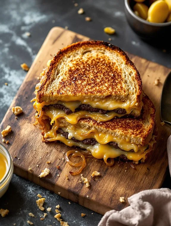 Classic Grilled Patty Melt Recipe: Melted Cheesy Perfection