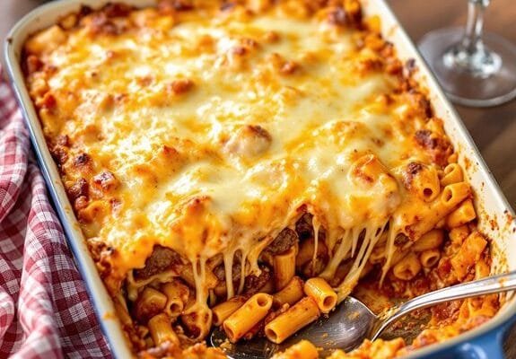 cheesy italian sausage dish