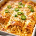 cheesy mexican chicken enchiladas