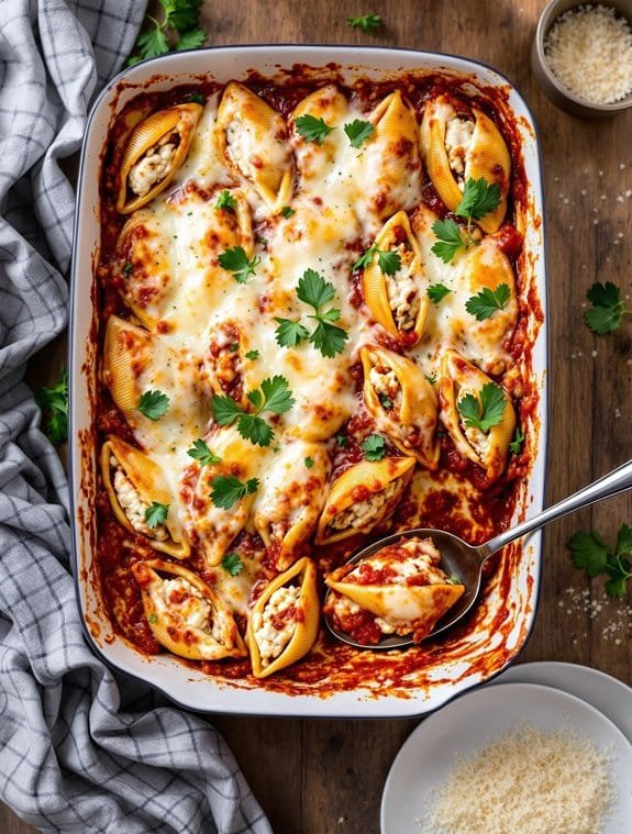 Italian Stuffed Shells Recipe: Cheesy Comfort Magic