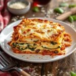 cheesy vegetarian lasagna recipe