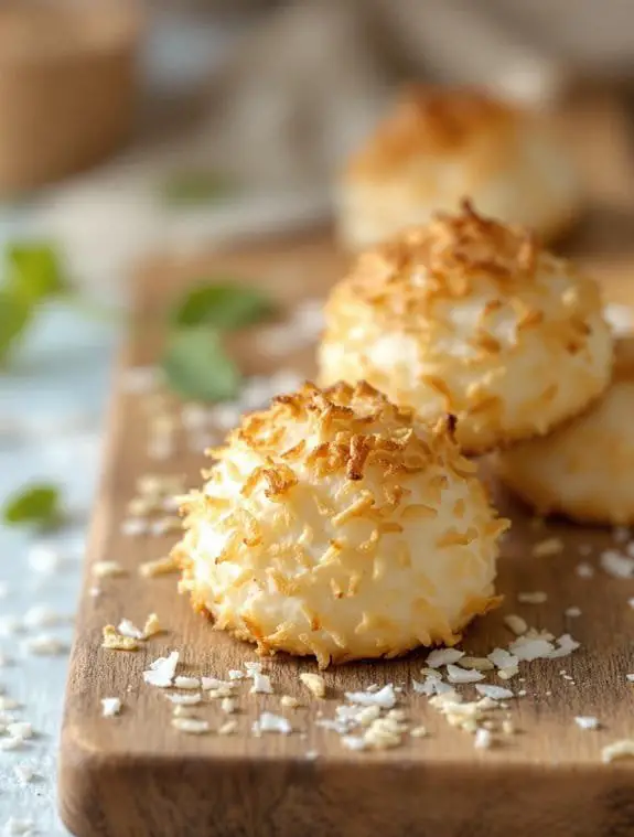 chewy coconut macaroons recipe