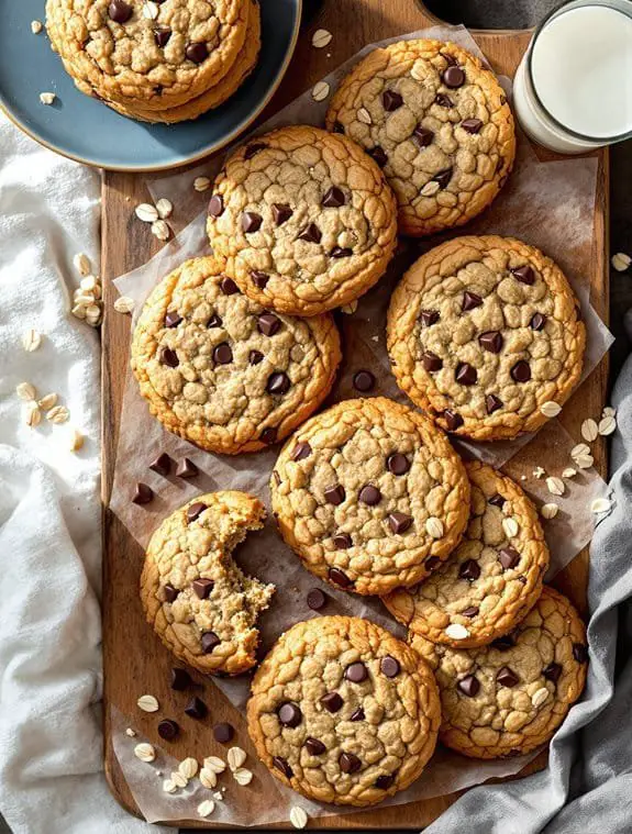 Irresistibly Chewy Homemade Oatmeal Cookie Recipe