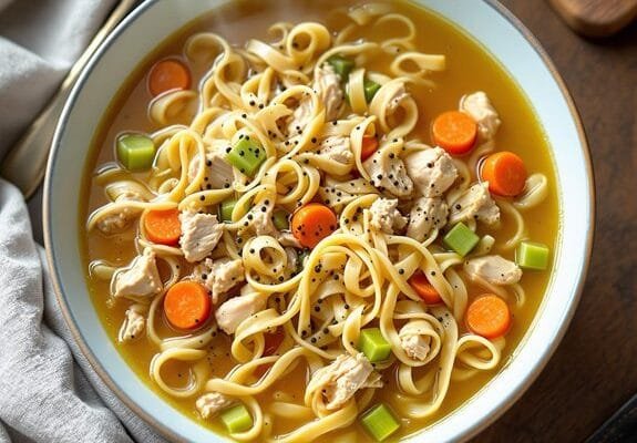 chicken noodle soup recipe