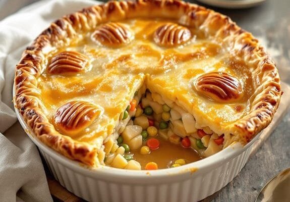 Homestyle Comfort Chicken Pot Pie Recipe
