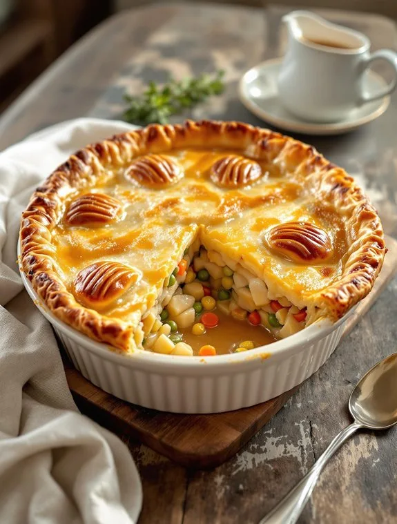 Homestyle Comfort Chicken Pot Pie Recipe