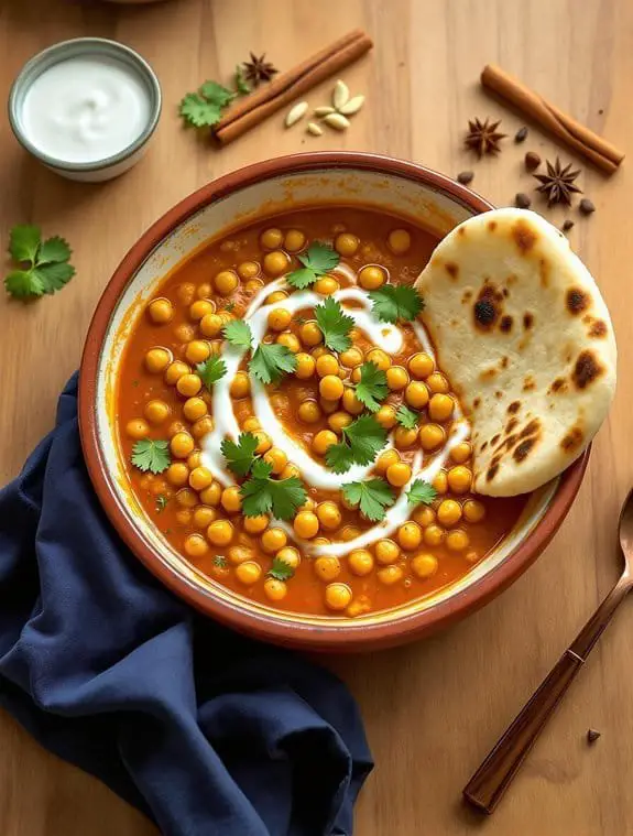 Creamy Indian Chickpea Tikka Masala Recipe
