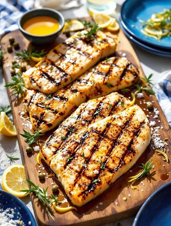Grilled Mediterranean Swordfish Recipe With Citrus Marinade