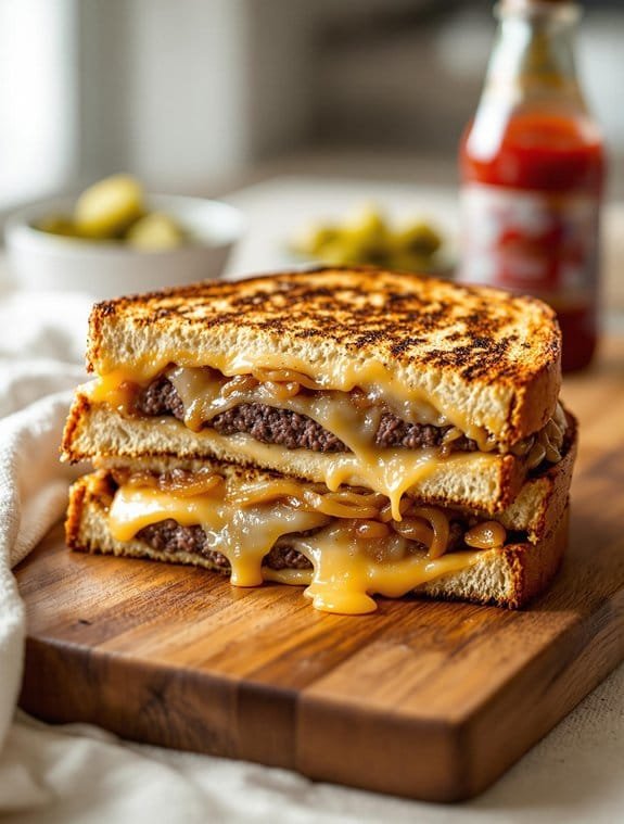 classic grilled patty melt