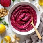 colorful beetroot pesto recipe