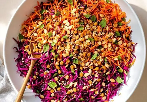 Sweet & Crunchy Rainbow Beet Slaw Recipe