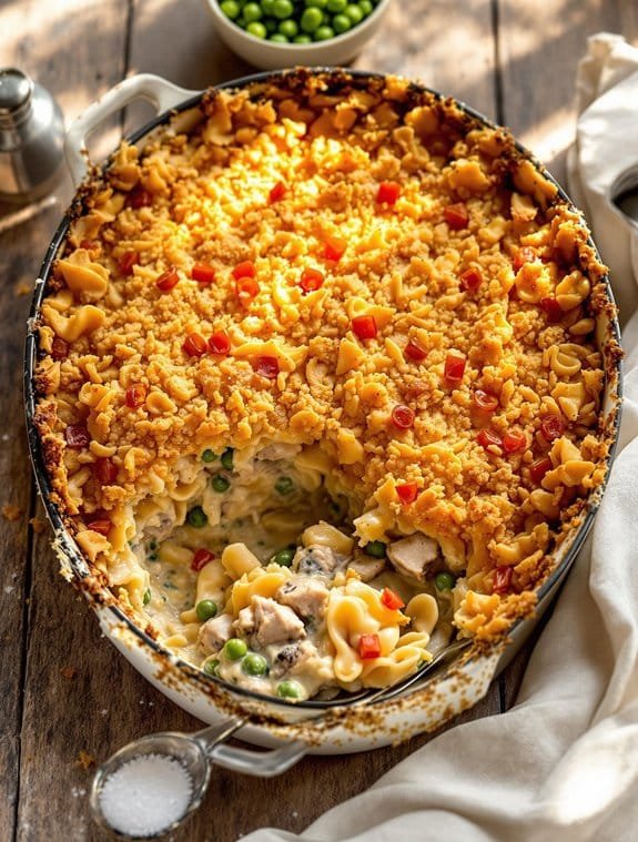 Cozy Family-Style Tuna Noodle Casserole Recipe