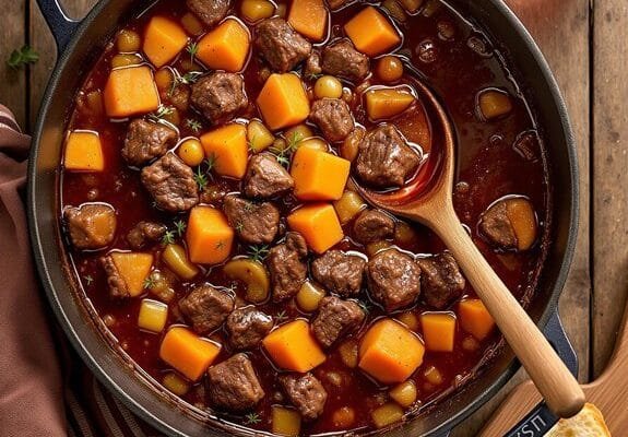 Cozy Homemade Beef Stew Recipe for Chilly Nights