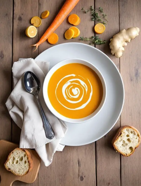 Carrot Ginger Soup Recipe: A Warm Hug