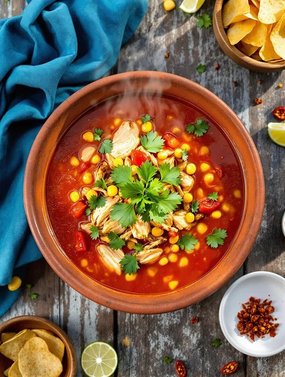 Cozy Mexican Chicken Tortilla Soup Recipe