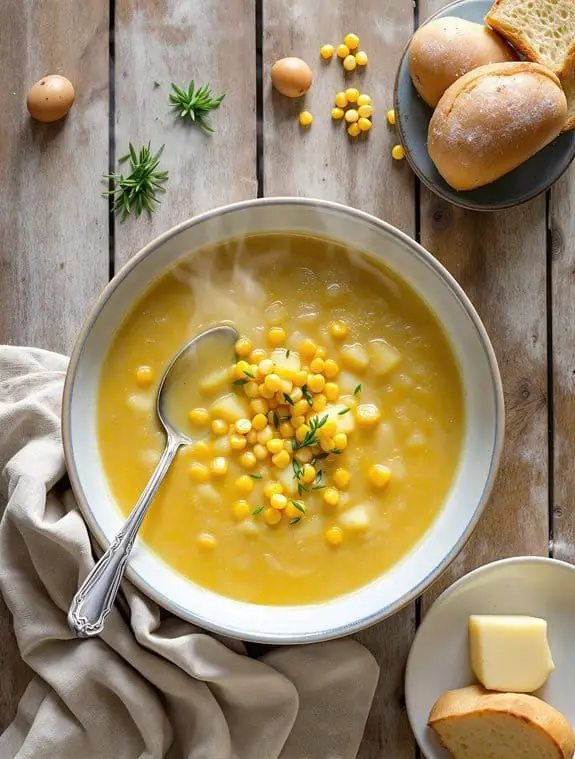 Cozy Homestyle Corn & Potato Chowder Recipe