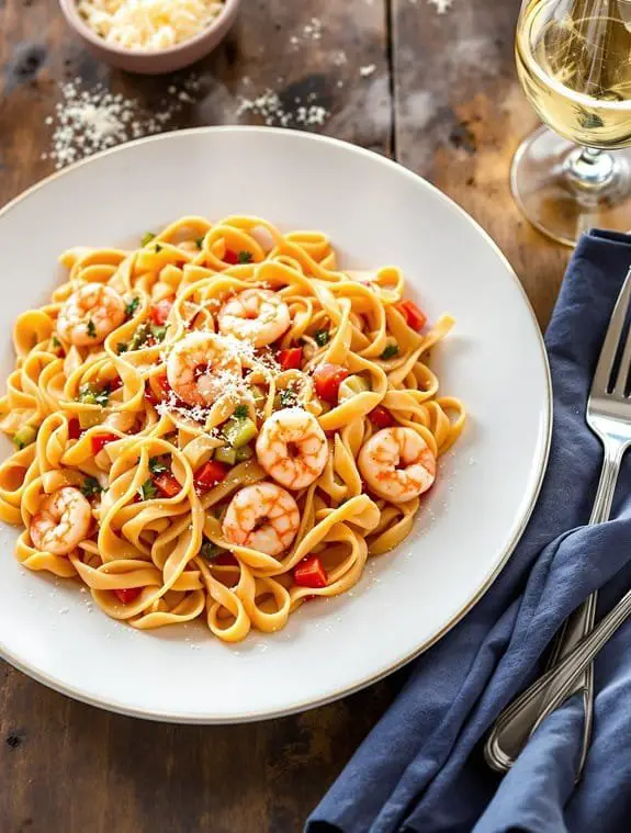 Creamy Cajun Shrimp Fettuccine Recipe That Comforts